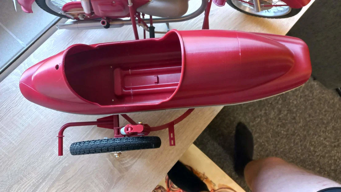 Sidecar Velorex 560 - PART No.4 - Wheel suspension + main body holders - Image 17