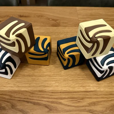 Khối Lập Phương Vortex Trang Trí (Decorative Vortex Cubes)