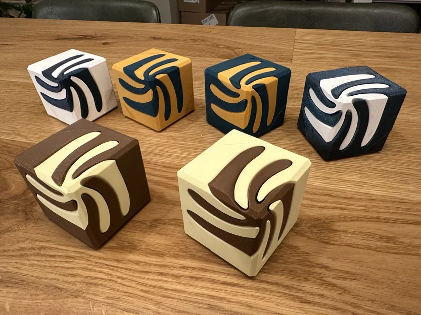 Khối Lập Phương Vortex Trang Trí (Decorative Vortex Cubes) - Image 3