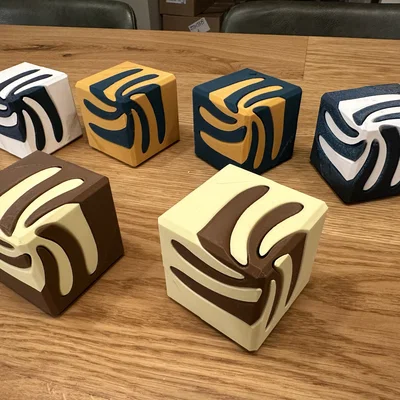 Khối Lập Phương Vortex Trang Trí (Decorative Vortex Cubes)