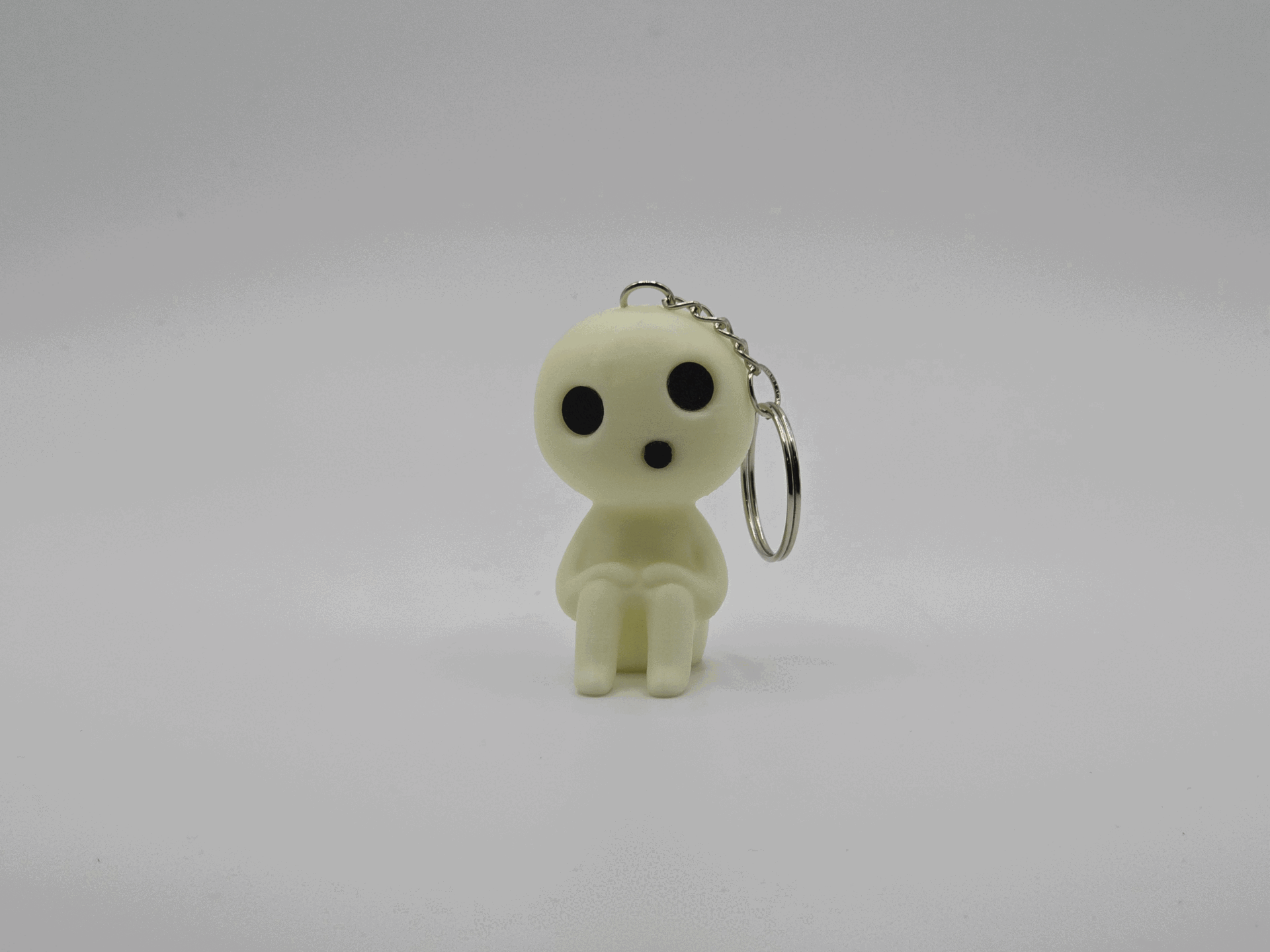 Móc khóa Kodama (Linh hồn rừng xanh) - Mô hình in 3D độc đáo - Image 1