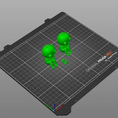Móc khóa Kodama (Linh hồn rừng xanh) - Mô hình in 3D độc đáo