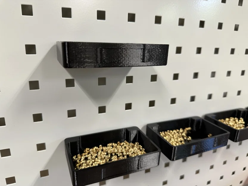 Lochwand Kiste – Hộp nhỏ gắn bảng lỗ vuông - Image 2