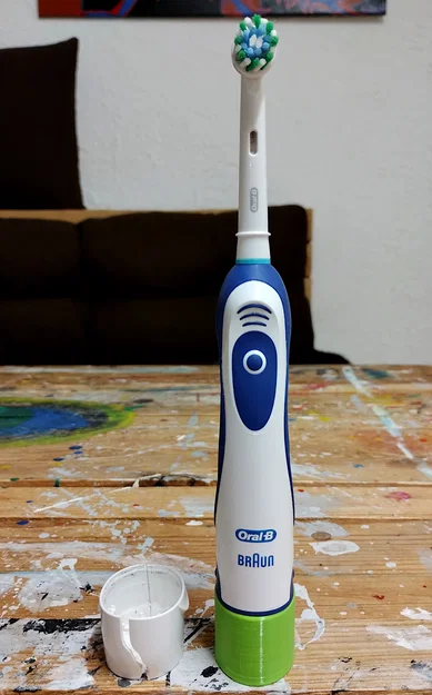 Nắp khoang pin Braun Oral B Advance Power (Battery Cover / Batterie Deckel Kappe) - Image 1