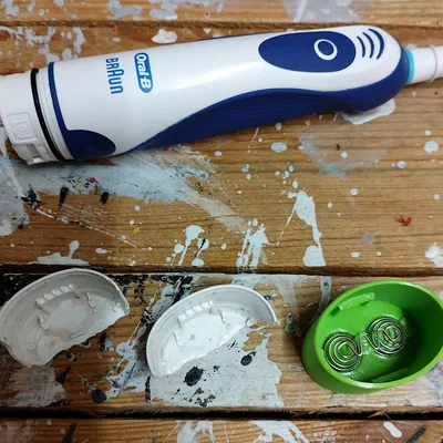 Nắp khoang pin Braun Oral B Advance Power (Battery Cover / Batterie Deckel Kappe)