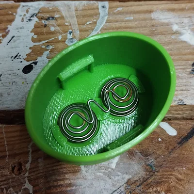 Nắp khoang pin Braun Oral B Advance Power (Battery Cover / Batterie Deckel Kappe)