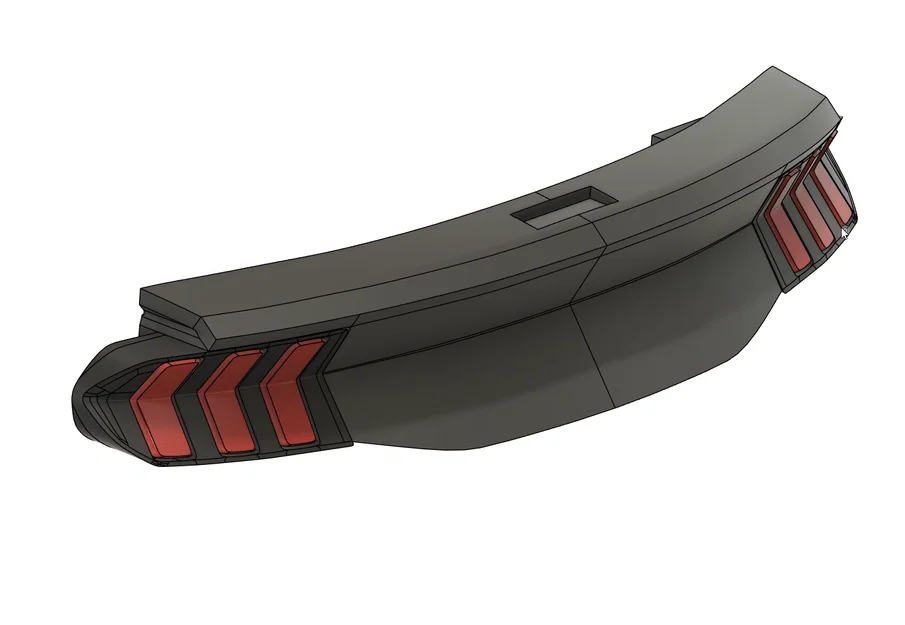 Đèn LED sau cho xe RC 1/10 Mustang Dark Horse - Image 2