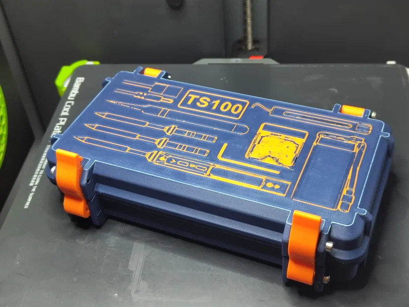 Hộp đựng TS100 chống nước, siêu bền (TS100 Rugged waterproof box) - Image 1