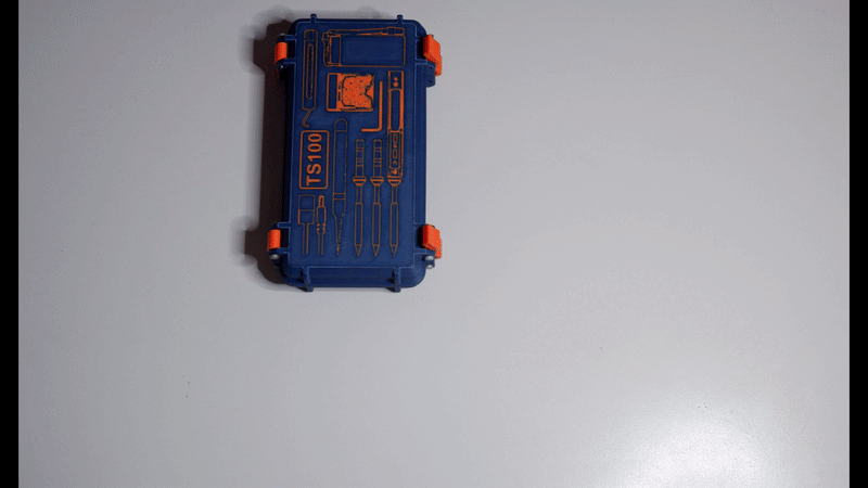 Hộp đựng TS100 chống nước, siêu bền (TS100 Rugged waterproof box) - Image 2