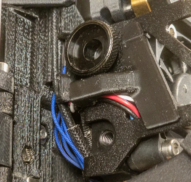 MK4s Hotendfan CableCover (Nắp che dây quạt hotend) - Image 2