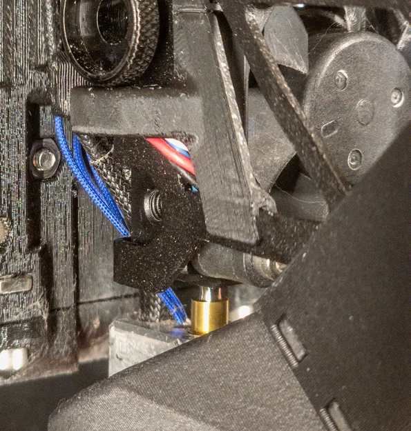 MK4s Hotendfan CableCover (Nắp che dây quạt hotend) - Image 3