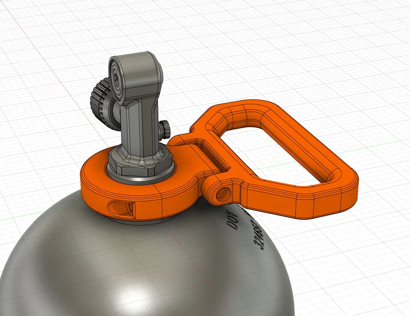 Tay xách bình SCUBA (SCUBA Tank Handle) - Image 2