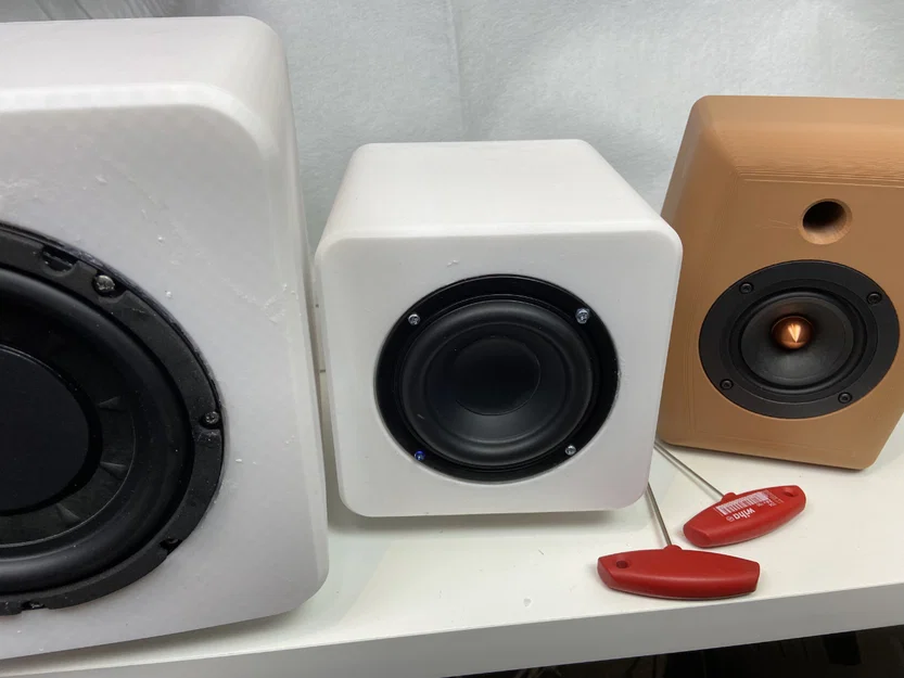Bộ sưu tập loa 3D in và Subwoofer DIY cho người đam mê âm thanh - Image 1