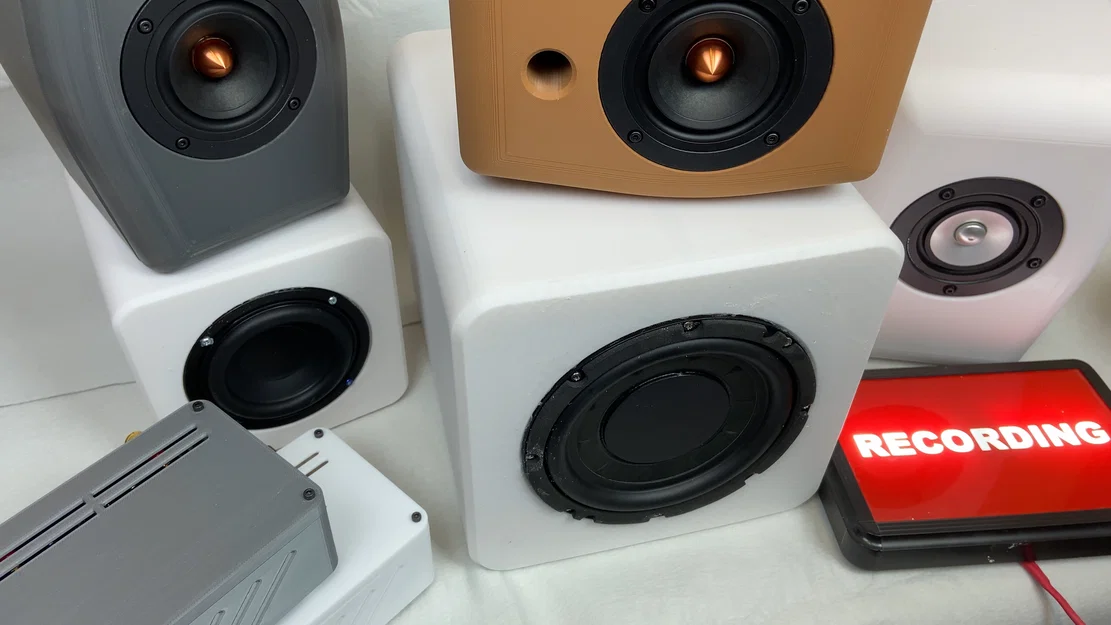 Bộ sưu tập loa 3D in và Subwoofer DIY cho người đam mê âm thanh - Image 2