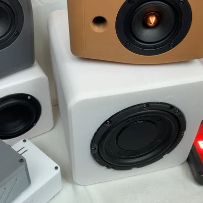 Bộ sưu tập loa 3D in và Subwoofer DIY cho người đam mê âm thanh