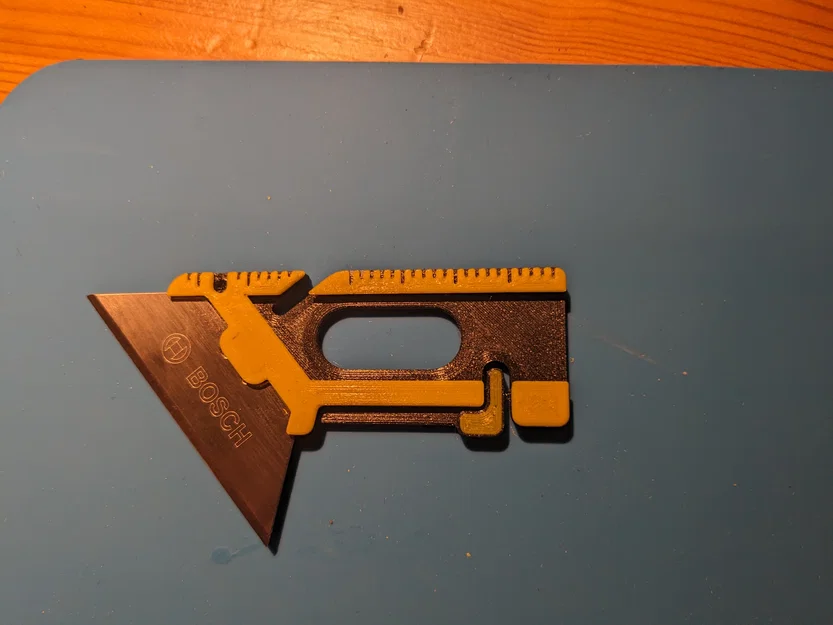 Dụng cụ đa năng EDC gia cố (Dao, cạo, cắt dây) - Bản in 3D - Image 2