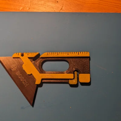 Dụng cụ đa năng EDC gia cố (Dao, cạo, cắt dây) - Bản in 3D