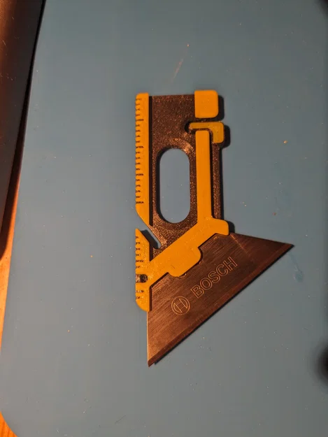 Dụng cụ đa năng EDC gia cố (Dao, cạo, cắt dây) - Bản in 3D - Image 3