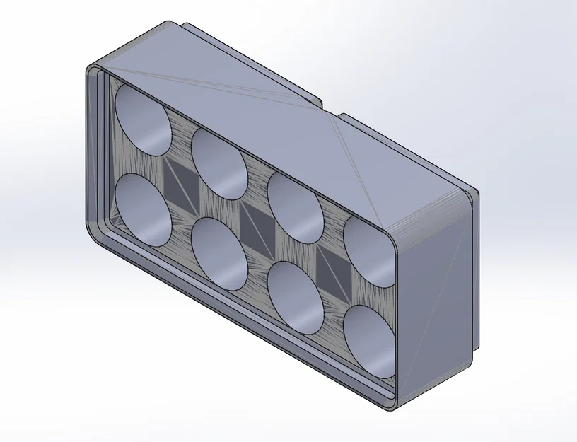 Khay Đựng Pin AA Hệ Thống Gridfinity - In 3D Tiện Lợi - Image 1