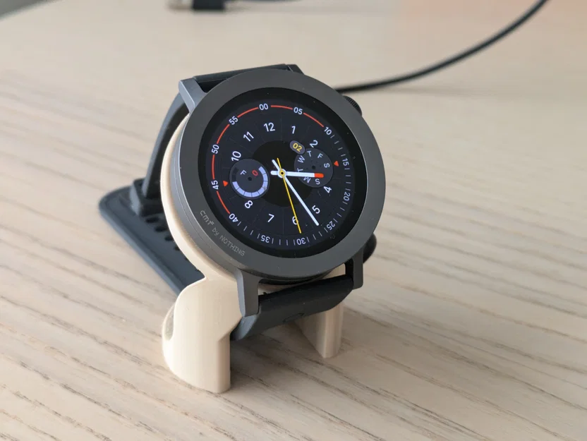 Đế sạc 3D đơn giản, chắc chắn cho CMF Watch Pro 2 - Image 4
