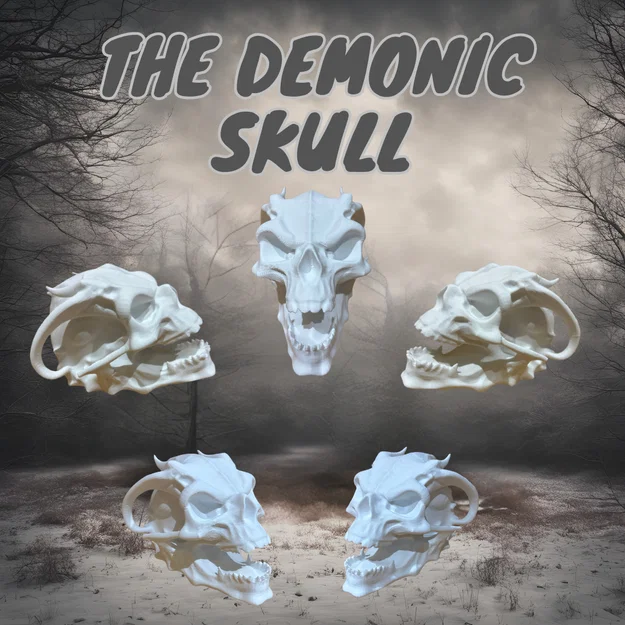Sọ Quỷ (Demonic Skull / Dämonischer Schädel) - Image 2