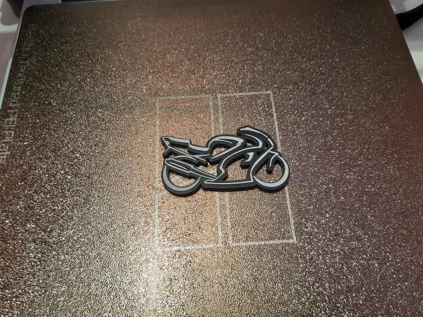 Móc khóa mô hình Superbike (Superbike Motorcycle Keychain) - In 3D cực chất - Image 2