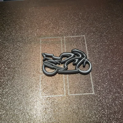 Móc khóa mô hình Superbike (Superbike Motorcycle Keychain) - In 3D cực chất
