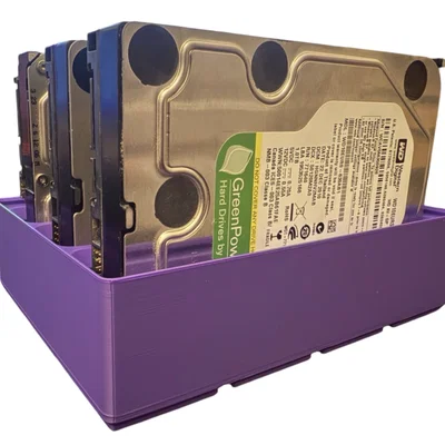 Gridfinity - Khay ổ cứng 3.5" (Hard Disk Drive Tray)