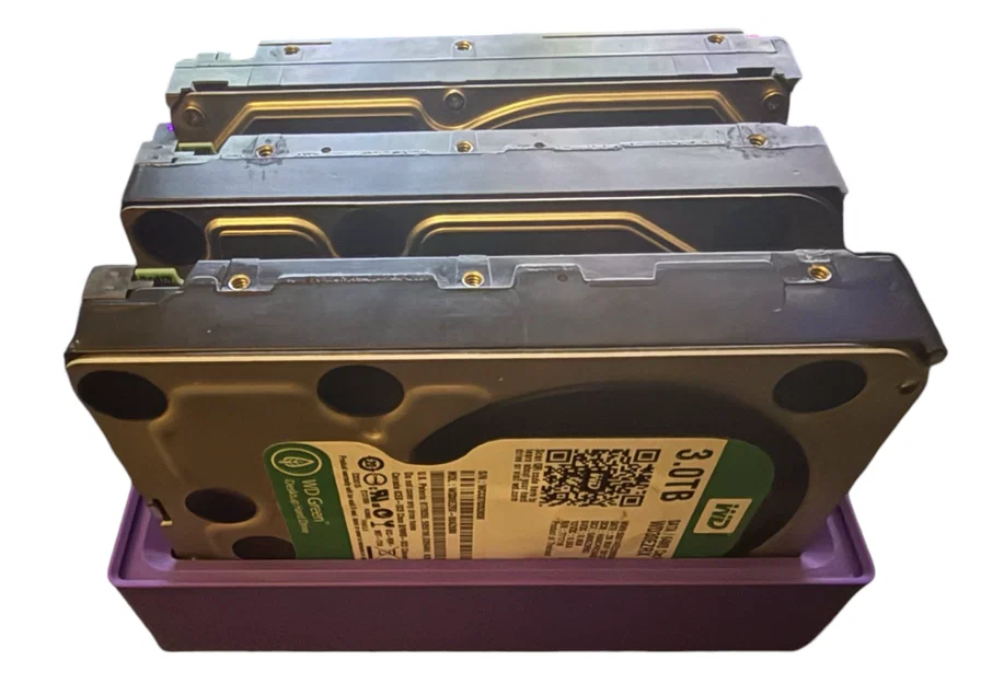 Gridfinity - Khay ổ cứng 3.5" (Hard Disk Drive Tray) - Image 2