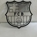 Mô hình trang trí tường logo FC Barcelona (Wall Art) in 3D đẹp mắt - Thumbnail 1