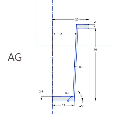 Net Pot Thủy Canh Thuôn Dần (Tapering Hydroponic Net Pot)