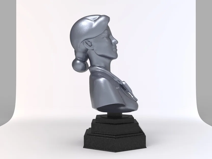 Tượng Bán Thân Bác Sĩ Nữ (Female Doctor Bust) - Image 4