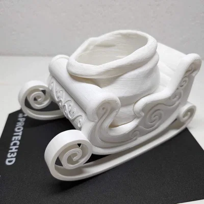 Xe trượt (sleigh/sled) ông già Noel Giáng Sinh