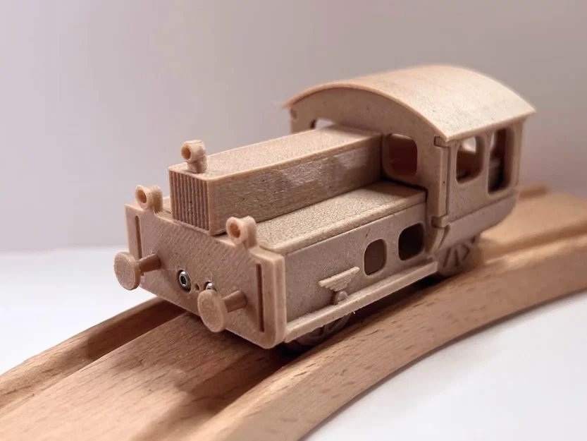 Brio compatible - Köf II - Tàu gỗ - Holzeisenbahn - v2 - Image 2