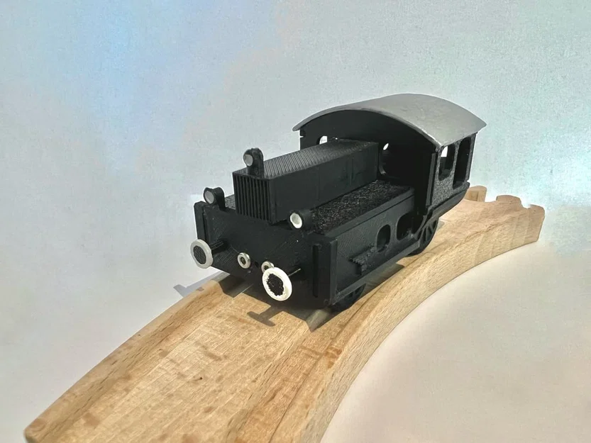 Brio compatible - Köf II - Tàu gỗ - Holzeisenbahn - v2 - Image 4