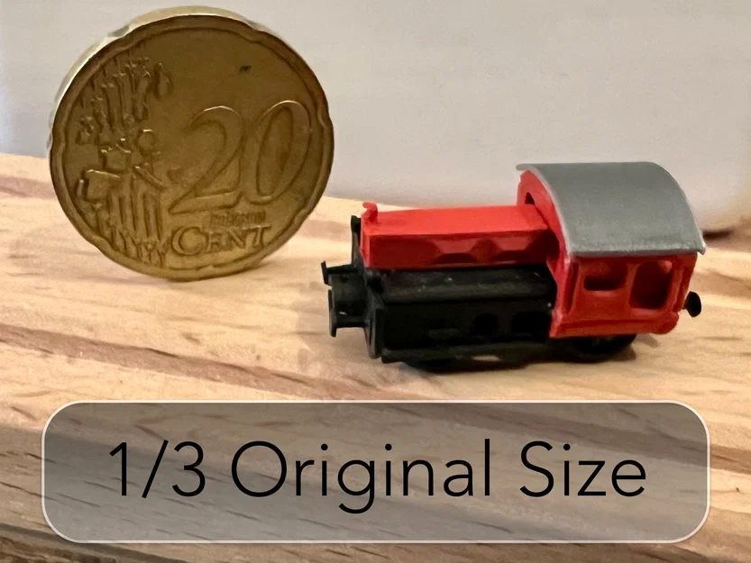 Brio compatible - Köf II - Tàu gỗ - Holzeisenbahn - v2 - Image 6