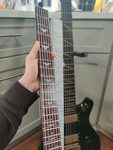 Cần đàn/Fretboard Guitar in được – Dụng cụ học nốt trên phím - Image 1