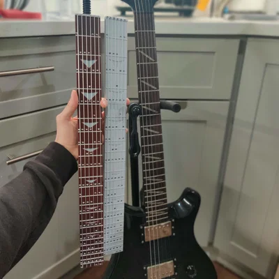 Cần đàn/Fretboard Guitar in được – Dụng cụ học nốt trên phím