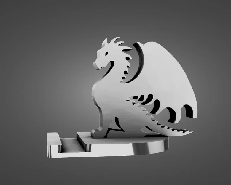 Giá đỡ điện thoại hình rồng - Image 1