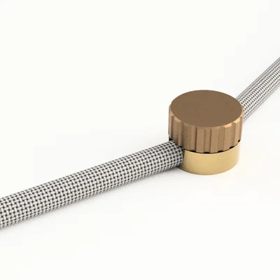 Bộ giá đỡ dây đèn trang trí gắn tường (Wall Mount) tối giản, hiện đại