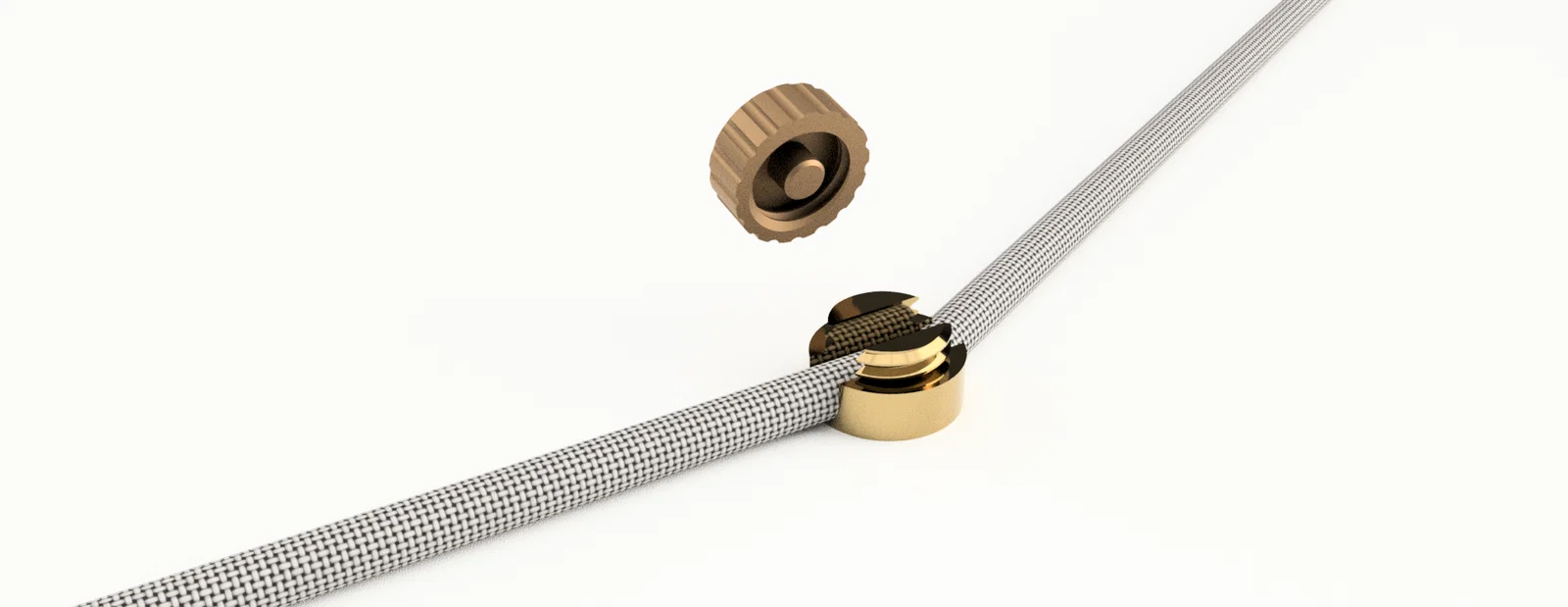 Bộ giá đỡ dây đèn trang trí gắn tường (Wall Mount) tối giản, hiện đại - Image 3