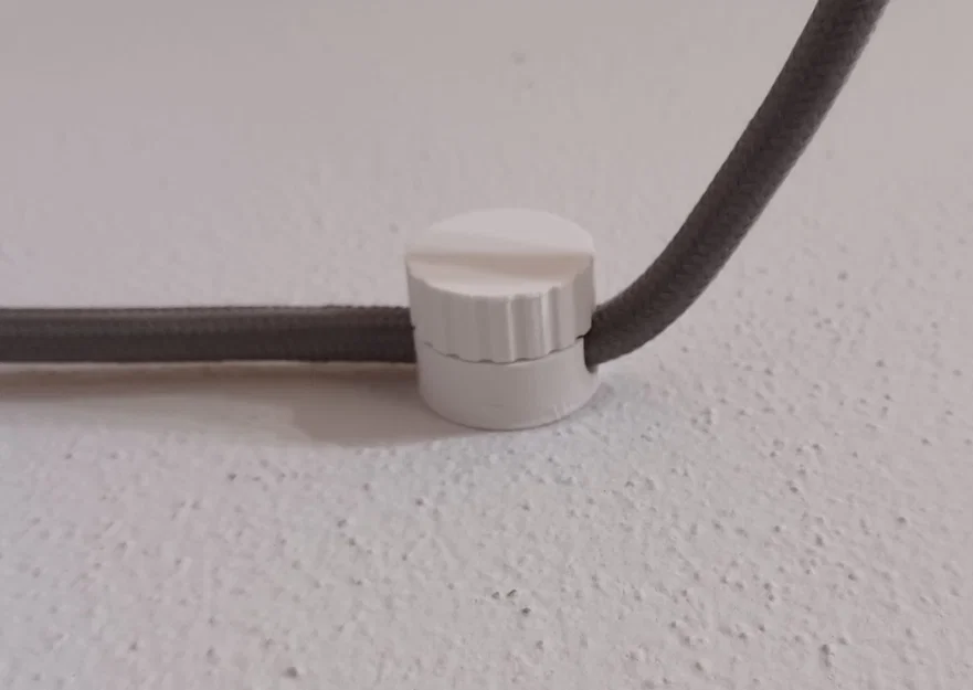 Bộ giá đỡ dây đèn trang trí gắn tường (Wall Mount) tối giản, hiện đại - Image 5