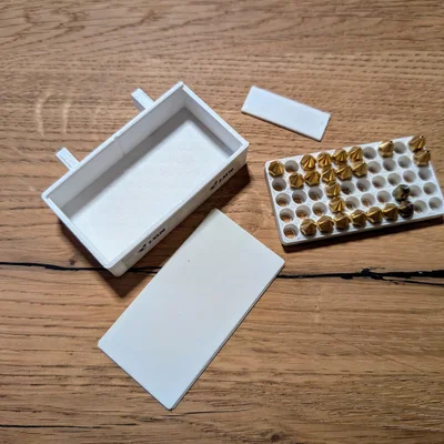 IKEA Skadistorage – Hộp lưu trữ treo tường Skadis nắp trượt