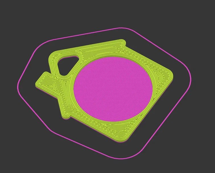 Móc khóa NFC hình ngôi nhà - Phụ kiện 3D thông minh, cá tính - Image 2