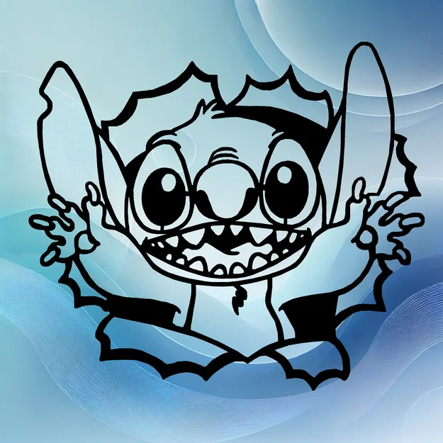 Tranh Treo Tường Stitch (Stitch Wall Art) - Image 1