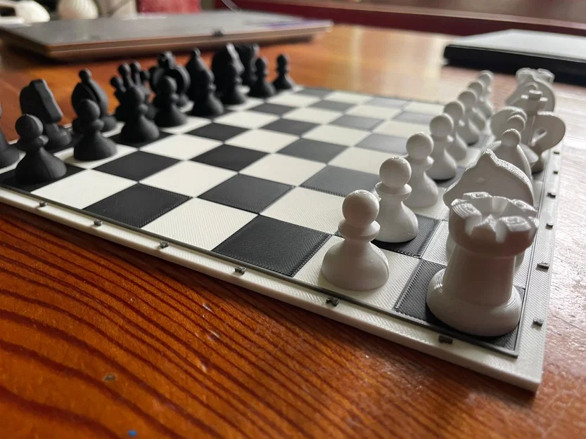 Bộ cờ vua (Chess set) lấy cảm hứng từ chess.com - Image 1