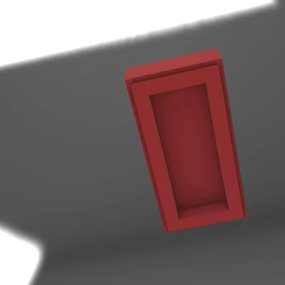 Mô hình LEGO Jumper Plate 1x2 in 3D chất lượng cao