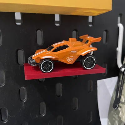 Giá đỡ Hot Wheels cho IKEA Skadis (1/64) – IKEA Skadis Hot Wheels Holder!