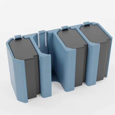 Khay đựng pin Sony NP-FZ100 (1-5 khe cắm) gọn gàng, chắc chắn