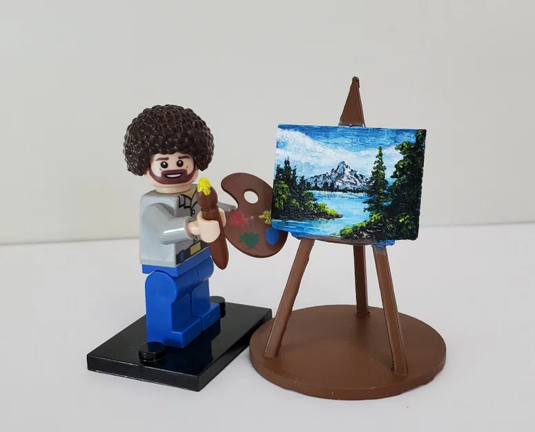 Giá vẽ mini (Miniature Easel) cho Lego - Image 1